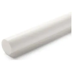RS PRO, Profil + Stange, Halbzeug Rundstab PTFE weiss 10mm 1m