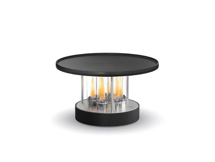 höfats Tischgrill CIRCLE 35 Tischgrill, Indoor&Outdoor Bioethanol Planchagrill, flexible Temperaturkontrolle