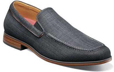 Stacy Adams Ridgley - Mens 7 Grey Slip On Medium