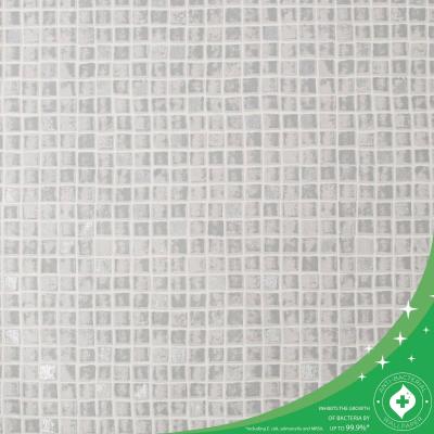 Vliestapete CONTOUR "Spectrum Mosaik", grau, B:0,52m L:10m, Vlies, Tapeten, FSC zertifiziert, mit lebhaftem Druck, 10 Meter Länge