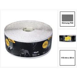 Mirka, Schleifmittel, BASECUT Schleifpapier 115 mm x 50 m P40 Schleifrolle ( 2251100140N ) Universal Schleifpapier (P40)