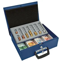 Wedo Geldzählkassette »Universa« blau, 35.5x10x27.5 cm
