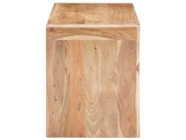 Banquette Cuisine - Brun - Banc salle à manger Rustique - 110x38x46 cm - Bois - solide d'acacia 6680