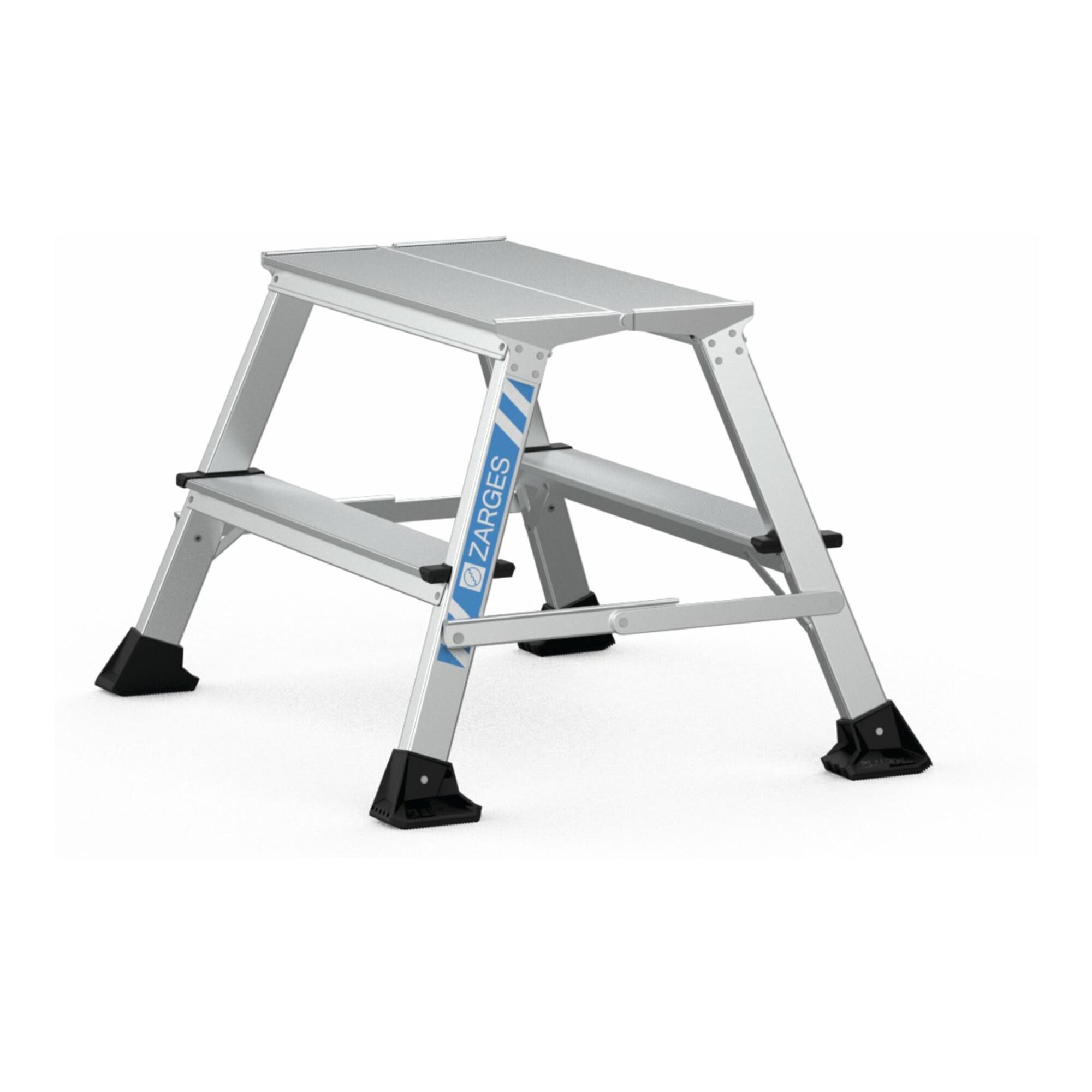 Zarges XLstep P - Podest breit 2 x 2 Stufen (41409)