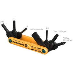 5517 Faltbares Multitool-Set (BumbleBee Edition)