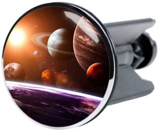 WCShop24 Waschbeckenstöpsel Planeten