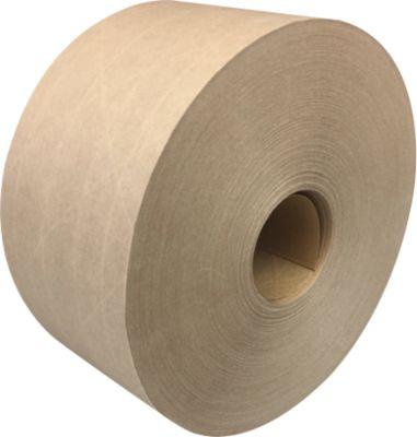 Nassklebeband, gitterverstärkt & reißfest, ohne Hülse, braun, 8 Rollen mit jeweils L 100 lfm x B 70 mm