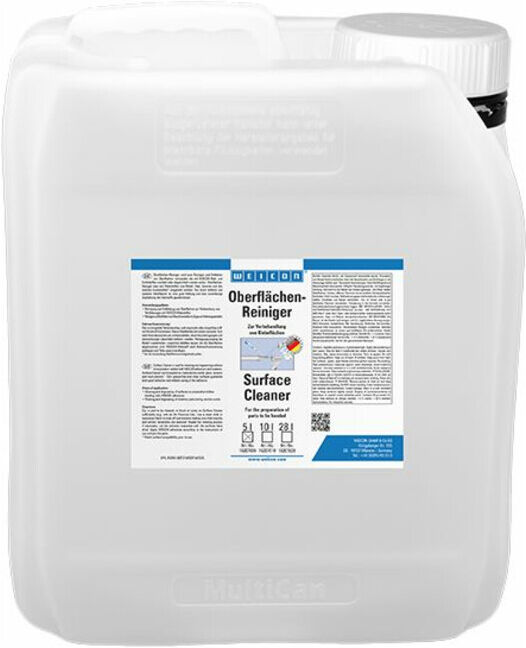 WEICON Oberflächenreiniger, zur Vorbehandlung von Klebeflächen, 5 L, transparent (15207005)