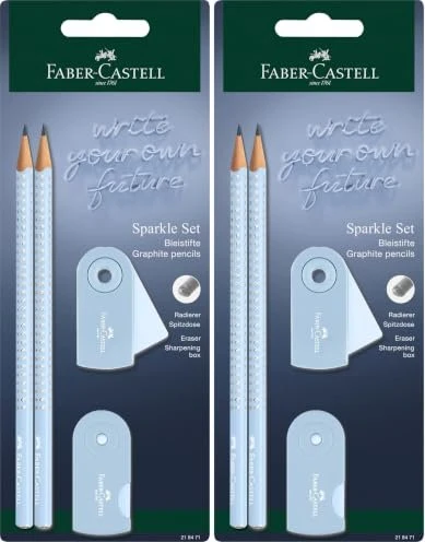 FABER-CASTELL Sparkle Set Sky Blue