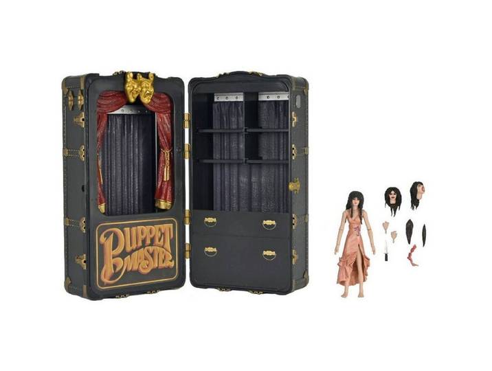 NECA Actionfigur Puppet Master Toulon's Puppet Case & Leech Woman Actionfiguren Set