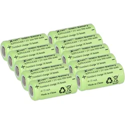 XCell 10x Akku 1/2AAA 1,2V / 350mAh X1/2AAA