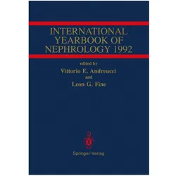 International Yearbook of Nephrology 1992, Fachbücher von Leon G. Fine, Vittorio E. Andreucci