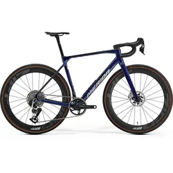 MERIDA MISSION 10K TRANSPARENT BLUE CARBON UD