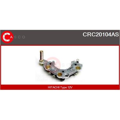 CASCO Gleichrichter, Generator crc20104as für Opel GM ISUZU