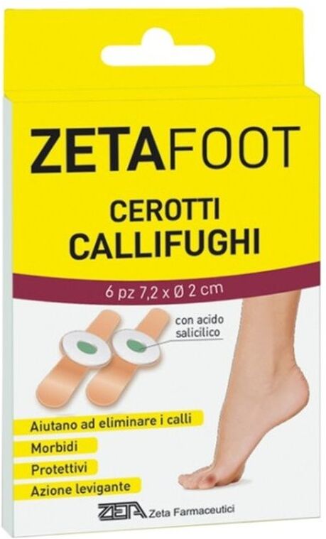 ZETA FARMACEUTICI Cerotti Callifughi 6 PZ