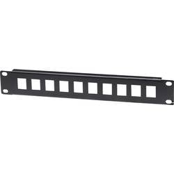 Intellinet 714860 10 Port Netzwerk-Patchpanel 254 mm (10) Unbestückt 1 HE Schwarz Unbestückt