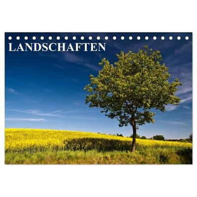 Landschaften (Tischkalender 2026 DIN A5 quer), CALVENDO Monatskalender