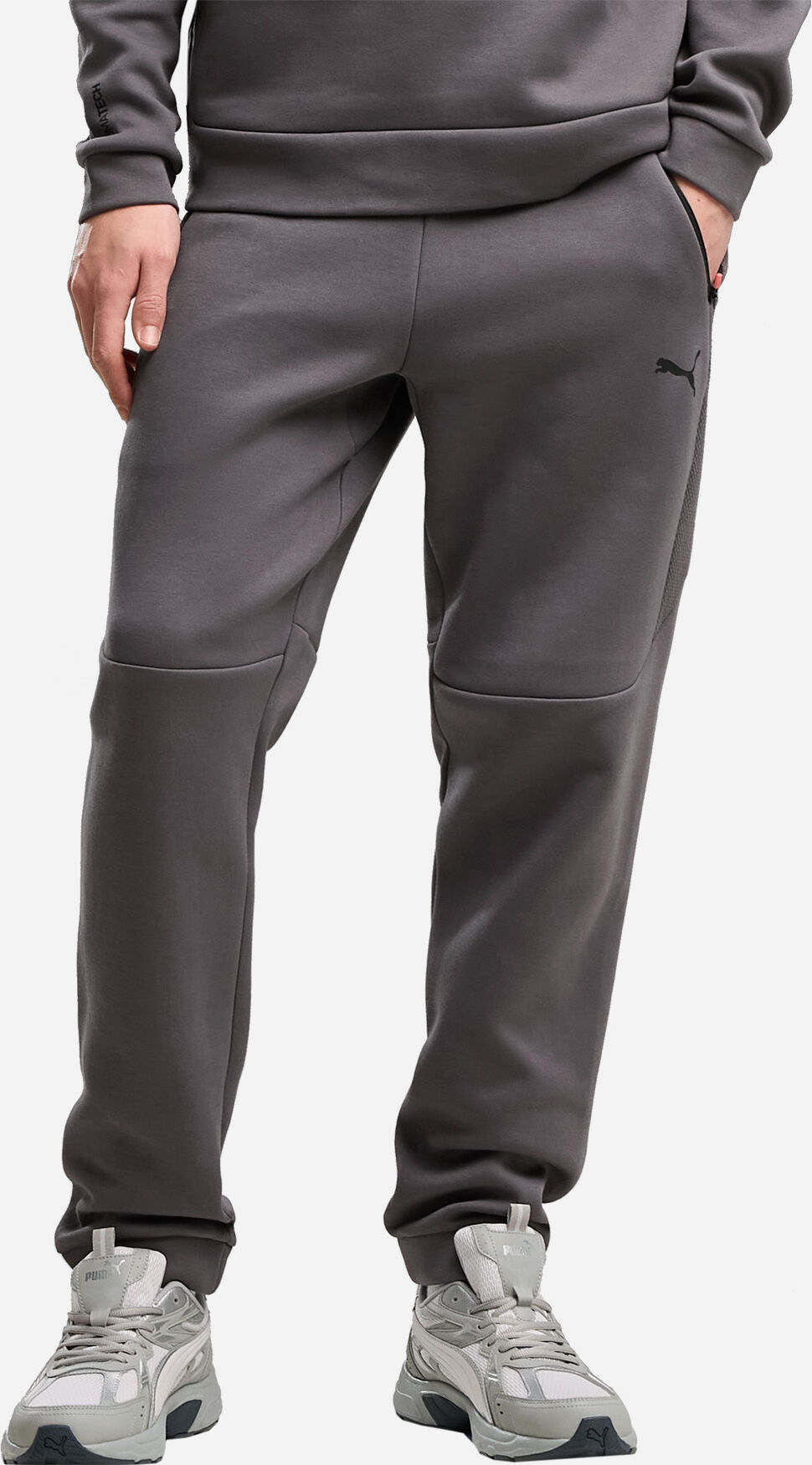 Puma Tech M - Pantalone - Uomo - Grigio M