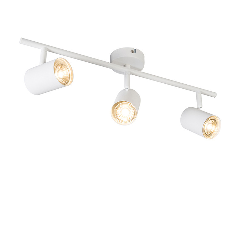 Qazqa Jeana 3 Smart Spot Wit - Kantelbaar, Dimmable en incl. Wifi GU10
