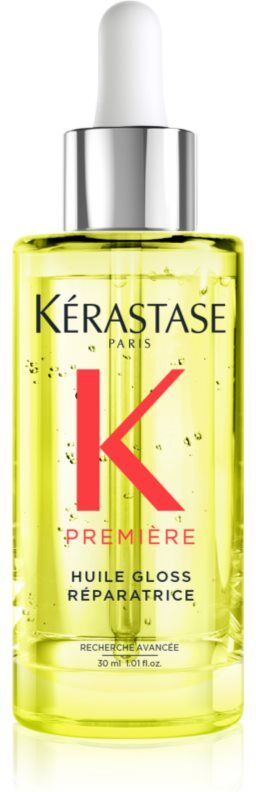 Kérastase Première Huile Gloss Réparatrice huile rénovatrice pour cheveux abîmés 30 ml