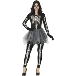 Fiesta Skelett Ballerina Damenkostüm (M)