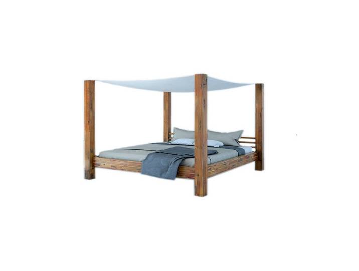 SAM® Himmelbett Johanna, Arbeitsplatte für Heimwerker aus Akazienholz