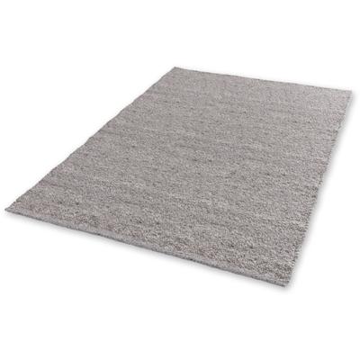 Wollteppich "Odelia 6026", grau (hellgrau), B:200cm H:15mm L:290cm, Jute, Kunstfaser, Wolle, SCHÖNER WOHNEN-KOLLEKTION, Teppiche, handweb, warme Wolle, Wohnzimmer, Schöner Wohnen Kollektion