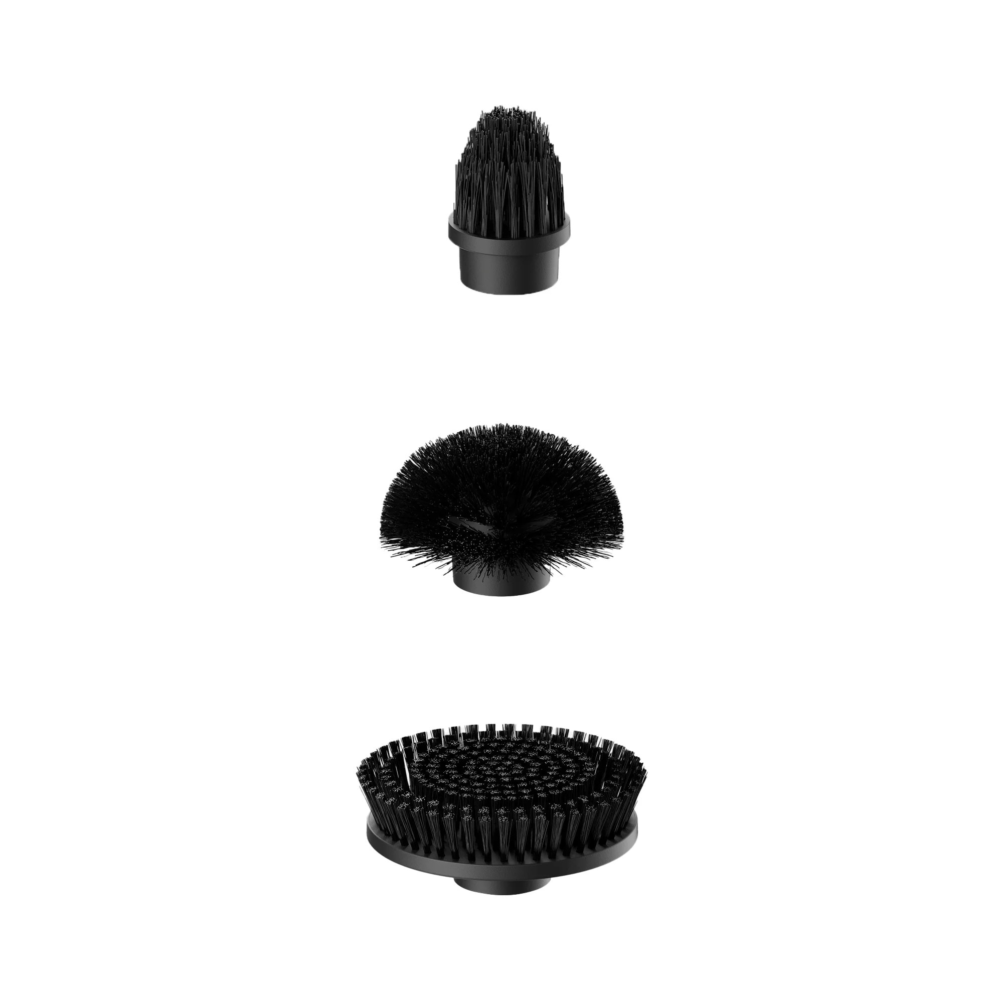 HOTO QWQJA15 Flexi Akku-Rotationsbürste - 3-teiliges Bürstenset