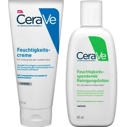 265ml CeraVe Pflege und Feuchtigkeit Set (Reinigungslotion 88ml + Creme 177ml)