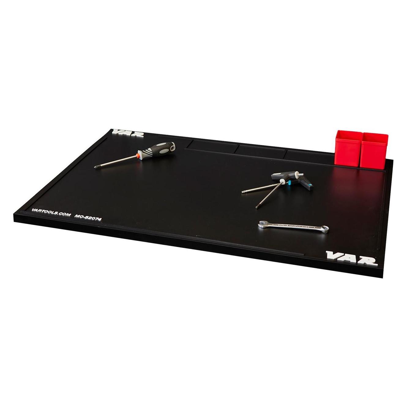 VAR Gummi-Werkbankmatte gross transparent MO-52074 (MO-52074)