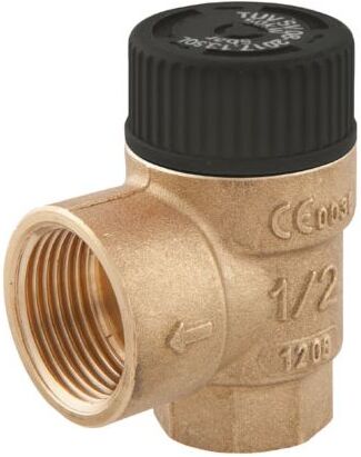 Afriso Mss Membran Sicherheitsventil 42330 G 1/2 i x G 3/4 i, 6 bar, für Solar