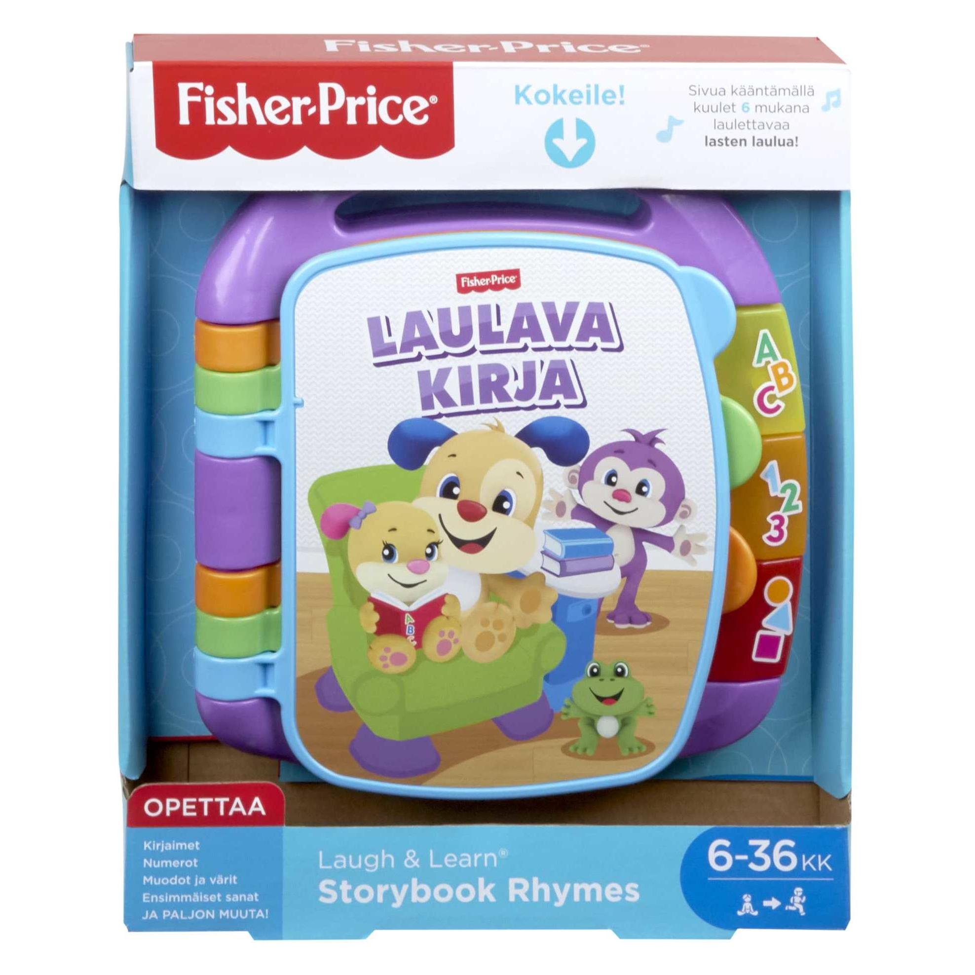 Fisher-Price Laugh & Learn Storybook Rhymes (Finnisch, 0.50 - 3 Jahre) (03116017)