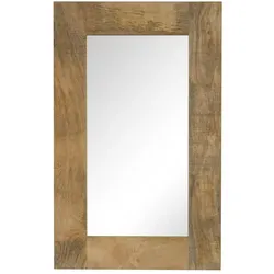 vidaXL Spiegel Mangoholz Massiv 50 x 80 cm