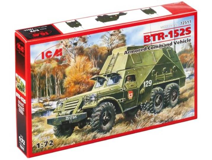 ICM 72511 - BTR-152s, Soviet Armoured Command Vehicle