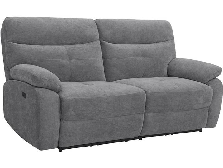 3er Sofa SANDRO Stoff grau