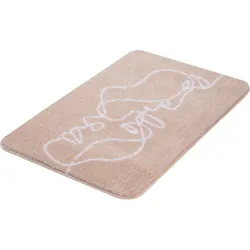 Kleine Wolke Badteppich Face Pearl 60x 90 cm