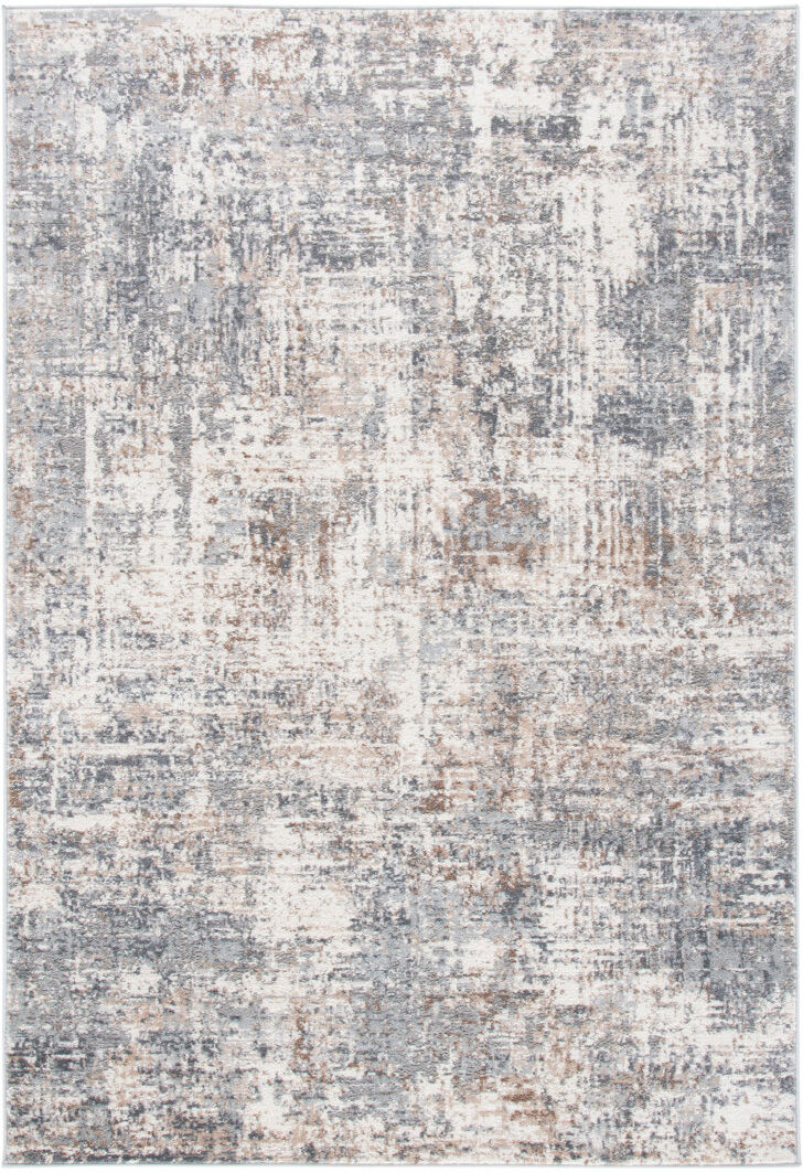 Borough Wharf Area Rug Ivory / Grey Rectangle 122 x 183 cm