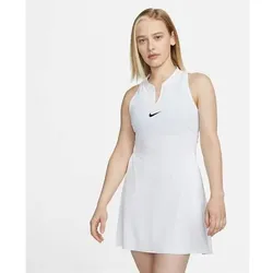NIKE Damen Kleid W NK DF ADVTG DRESS, Größe XS in Weiß Weiß