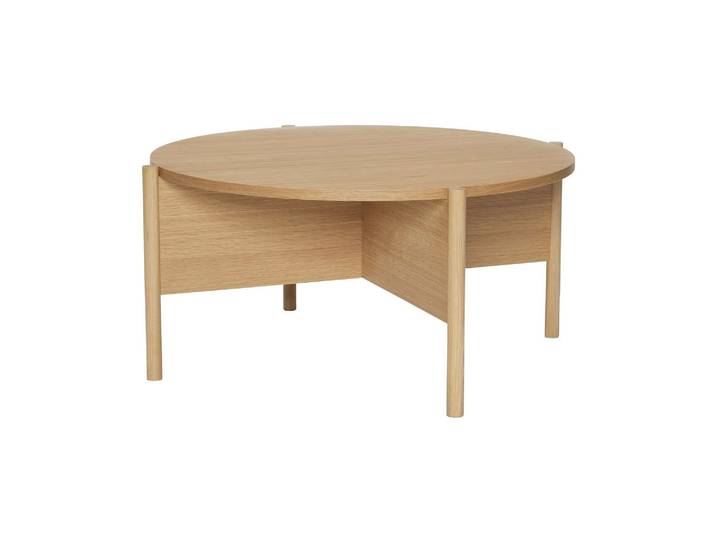 Table basse en bois beige Heritage