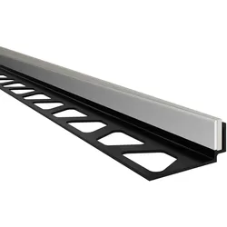 Schlüter Systems SHOWERPROFILE-S Gefällekeil TSBG -Strukturbeschichtet Beigegrau Höhe: 12,5 mm Länge: 2 m