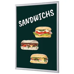 Klapprahmen A1 Komplettset Sandwiches Französisch