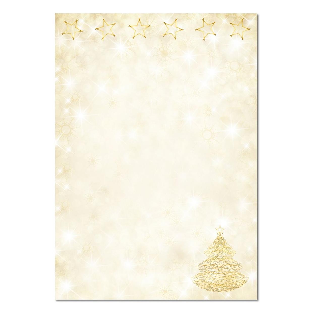 Sigel Weihnachts-Motiv-Papier Graceful Christmas (100x) (DP083)