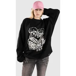 The Ragged Priest Everlasting Knit Strickpullover black / ecru Gr. M