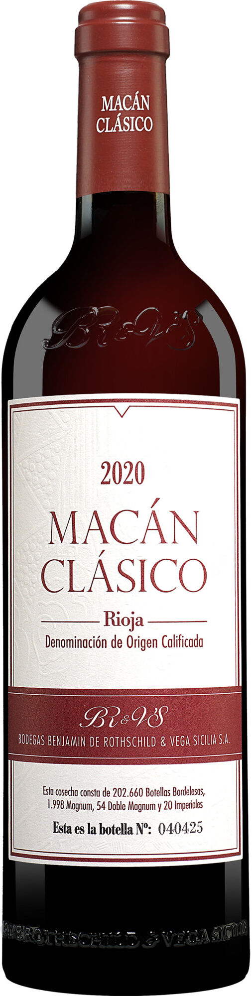 Vega+ Sicilia »Macán Clásico« 2020 14% Vol. Rotwein Trocken aus Spanien