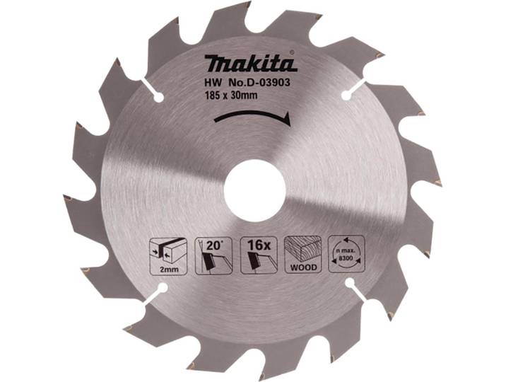 Lames carbure bois standard\, pour scies circulaires MAKITA
