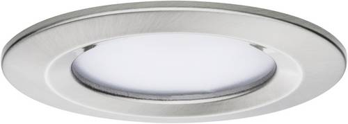 Paulmann Coin Slim LED-Bad-Einbauleuchte 3er Set 6W IP44 Eisen (gebürstet)