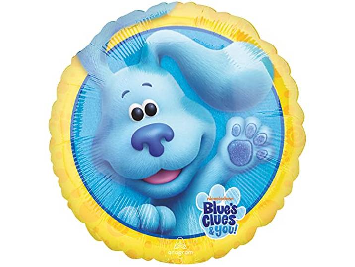Amscan Anagram 4246901 - Blues Clues Verjaardag Ronde Folieballon - 45,7 cm