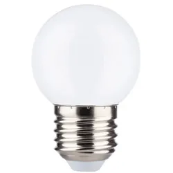 EiKO Tropfenlampe "G45 Opal" 25W E27