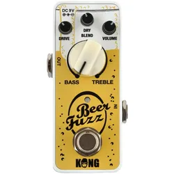 Kong Beer-Fuzz Silizium-Fuzz - Effektgerät E-Gitarre