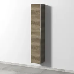 Sanipa Hochschrank „3way“ 300 × 1700 × 345 mm Anschlag links, in Eiche Nebraska, Anschlag links